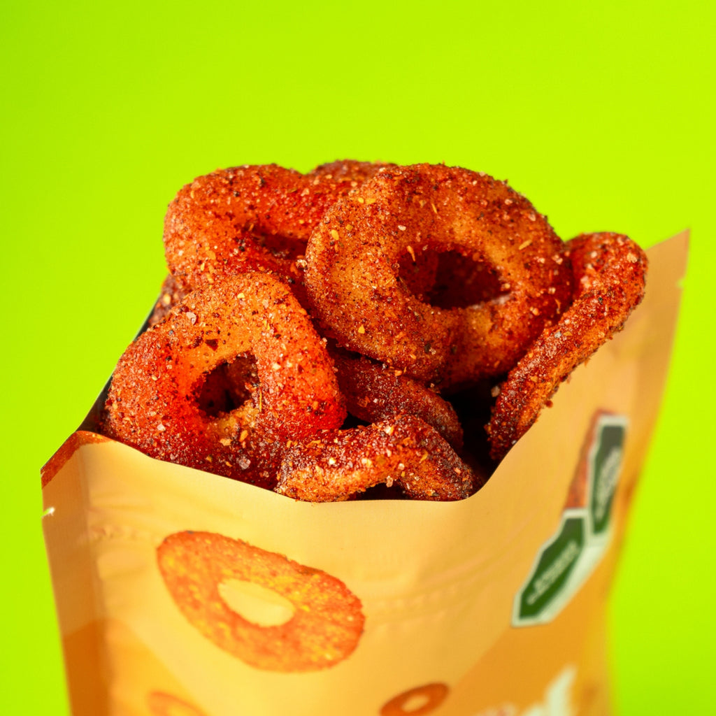 POR KILO BOTANAS AROS DE DURAZNO ENCHILADO DE 200 G.