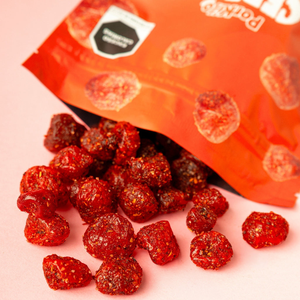 POR KILO BOTANAS CEREZA ENCHILADO DESHIDRATADO DE 200 G.
