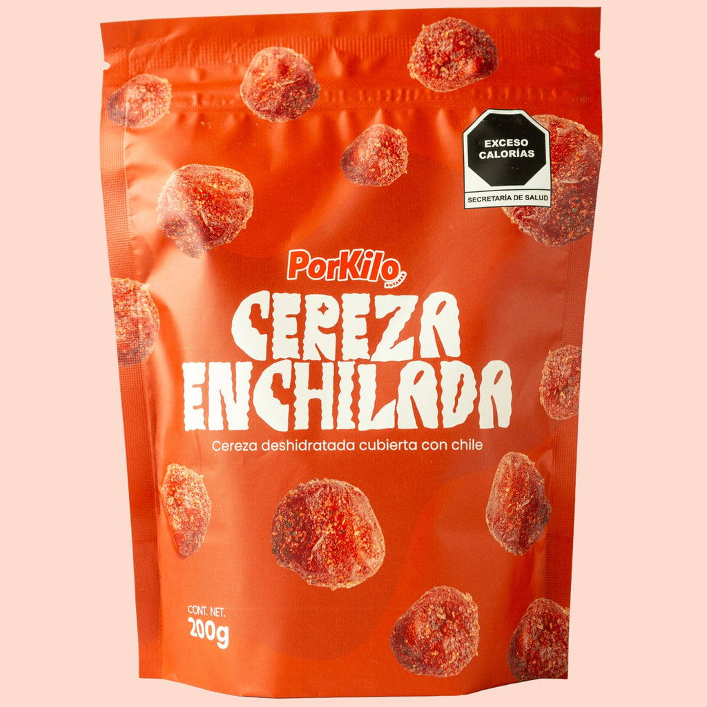POR KILO BOTANAS CEREZA ENCHILADO DESHIDRATADO DE 200 G.