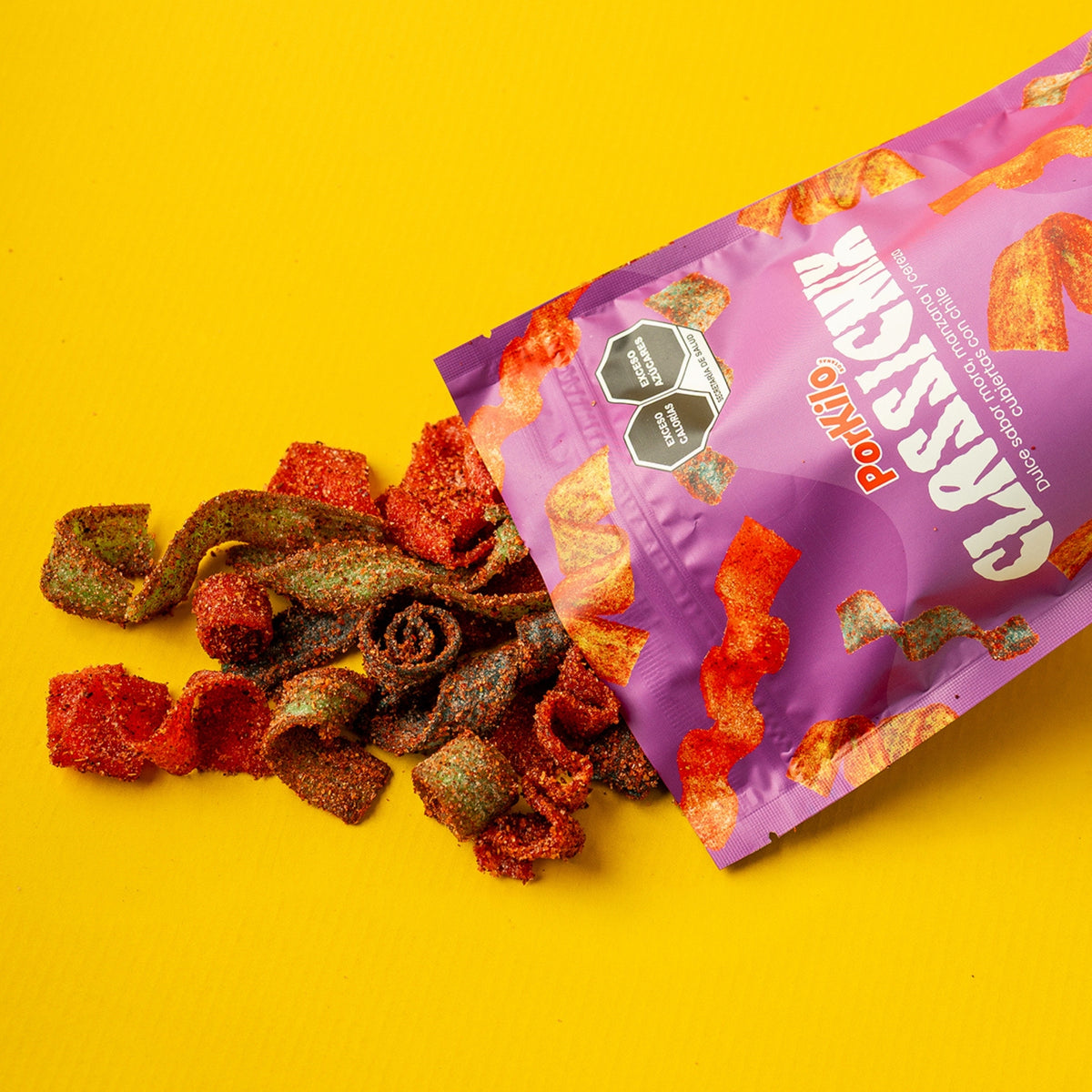 POR KILO BOTANAS CLASSICMIX ENCHILADO DE 300 G. (MIX DE TIRITAS DE MORA AZUL, MANZANA Y CEREZA)