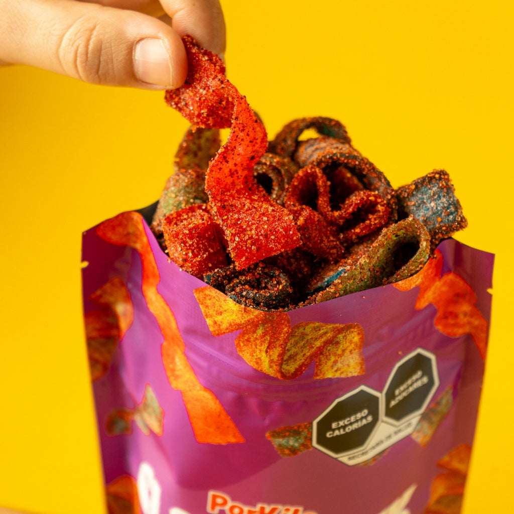 POR KILO BOTANAS CLASSICMIX ENCHILADO DE 300 G. (MIX DE TIRITAS DE MORA AZUL, MANZANA Y CEREZA)