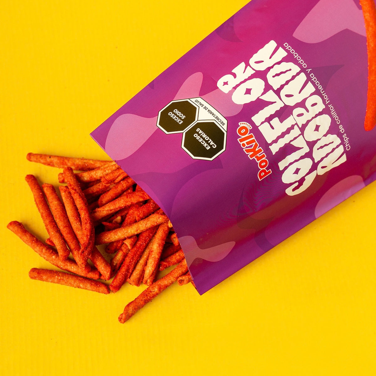 POR KILO BOTANAS CHIPS DE COLIFLOR ADOBADO DE 100 G.