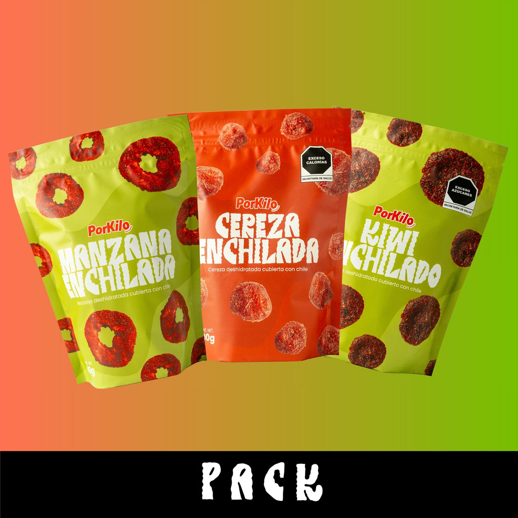 POR KILO BOTANAS FRUTA PACK ENCHILADO 600 G.