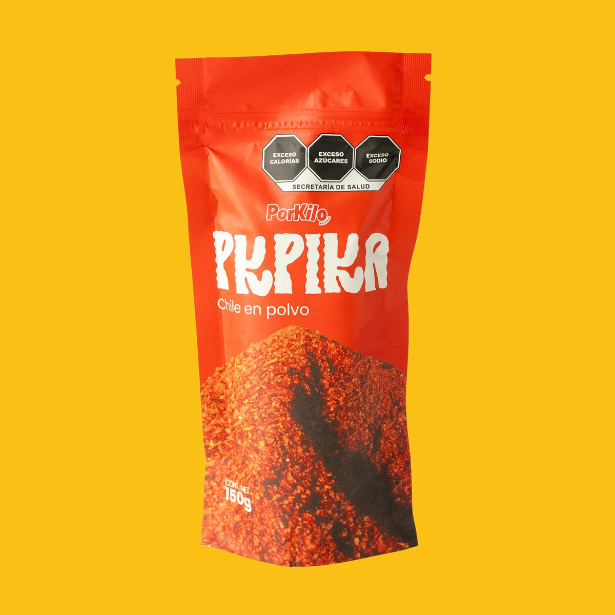 POR KILO BOTANAS PKPIKA CHILE EN POLVO DE 150 G.