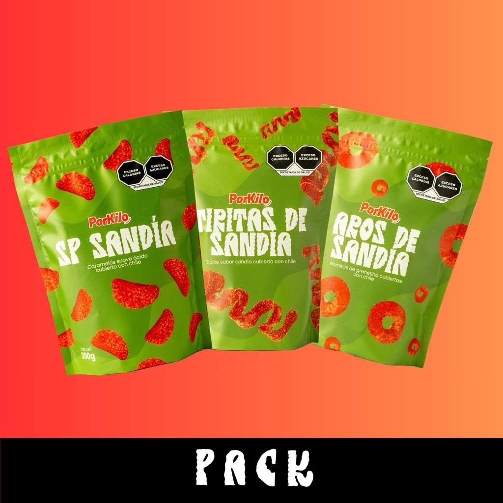 POR KILO BOTANAS SANDI PACK 600 G.
