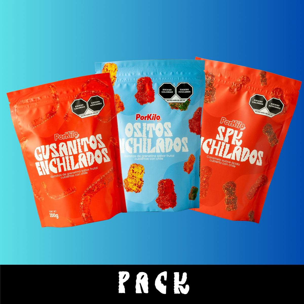POR KILO BOTANAS TOP GUMMIES 600 G.