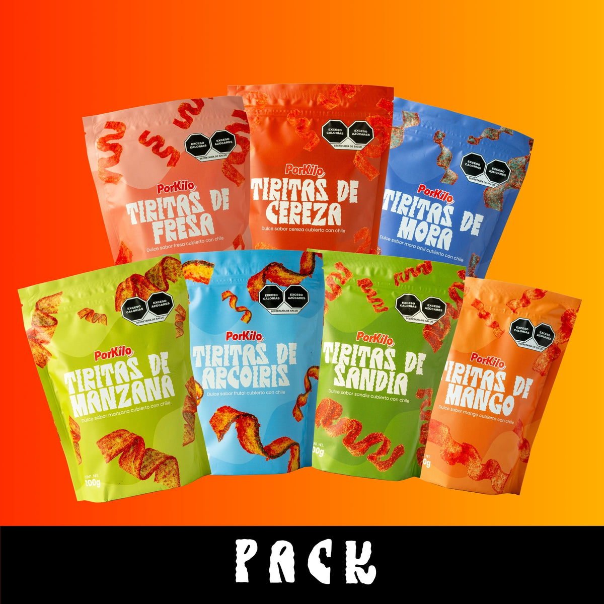 POR KILO BOTANAS TIRI PACK INCÓGNITO 600g